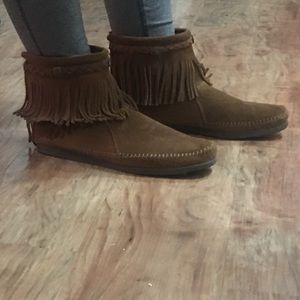 Minnetonka Moccasin Ankle Booties